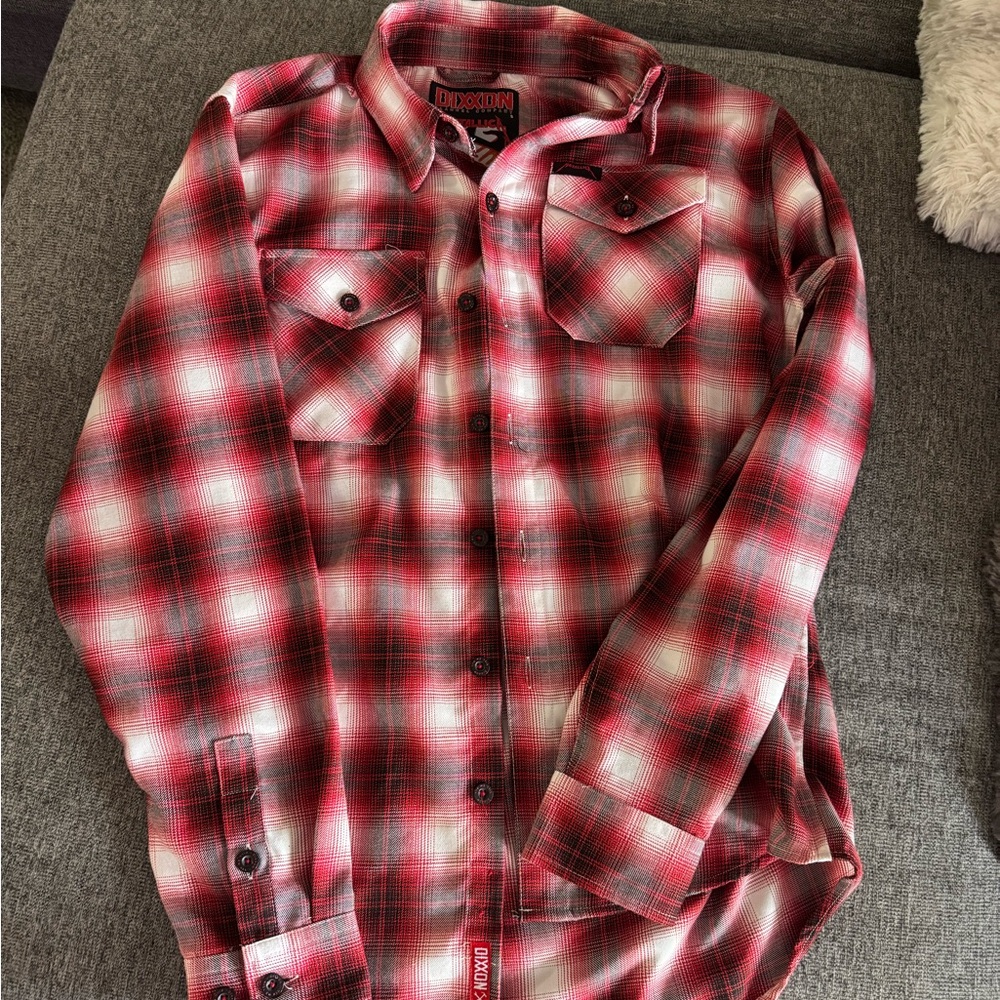 DIXXON Men's Metallica flannel size small